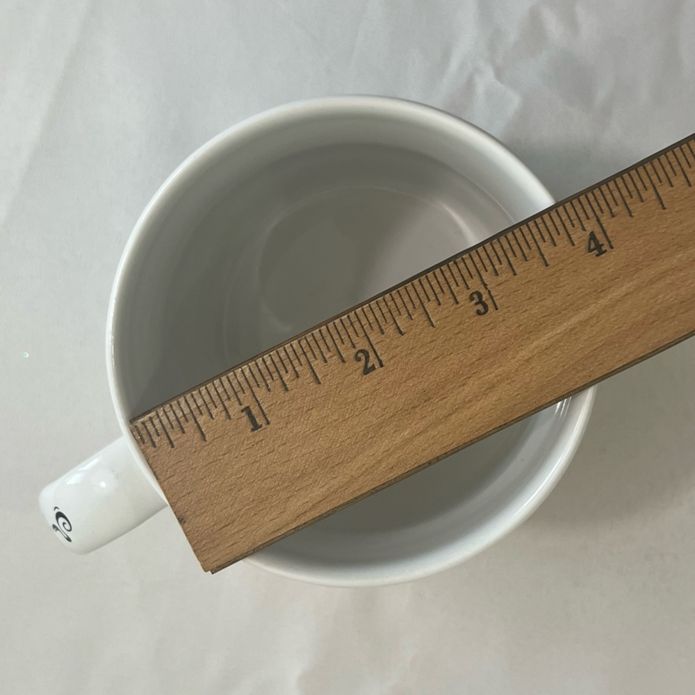 Starbucks Seattle 20oz Mug 1999 Vintage Y2K - Ceramic White/Blue/Orange - Picture 7 of 10